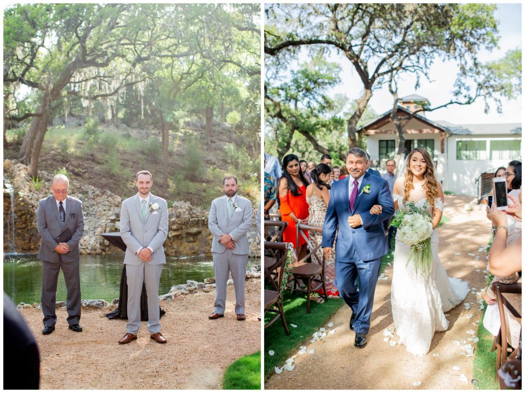 Hill Country Wedding Ceremony