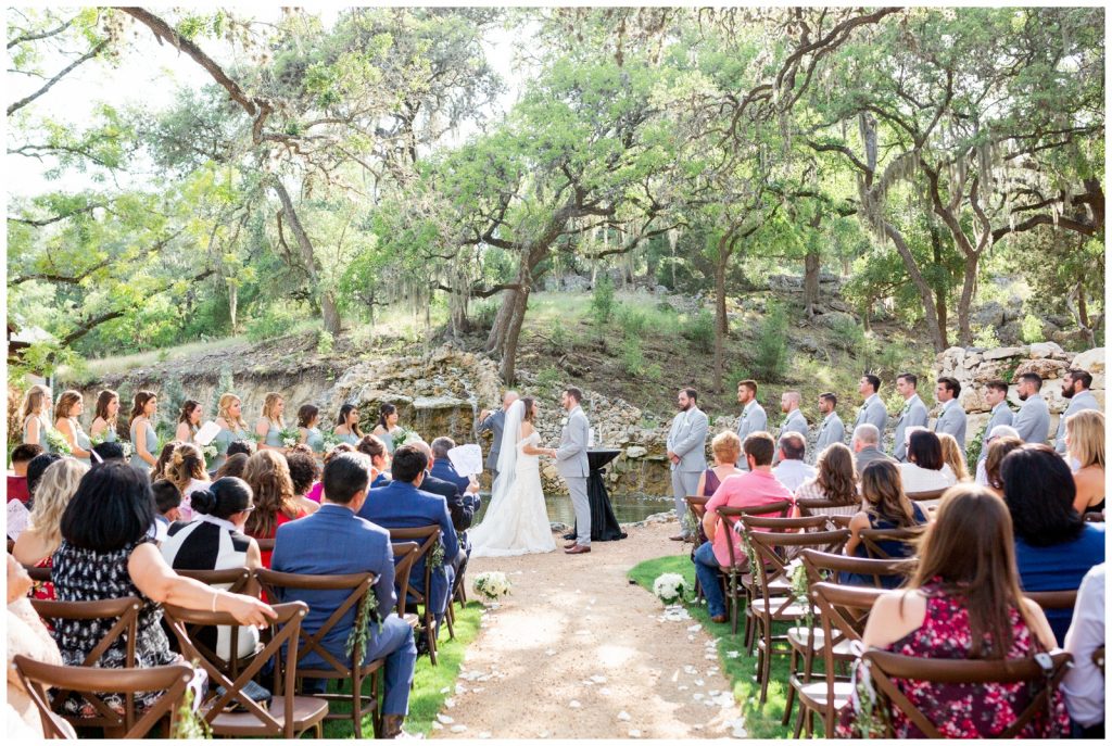 Hill Country Wedding Ceremony